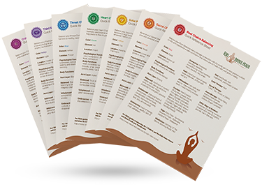 Chakra Balancing Quick Reference Sheets